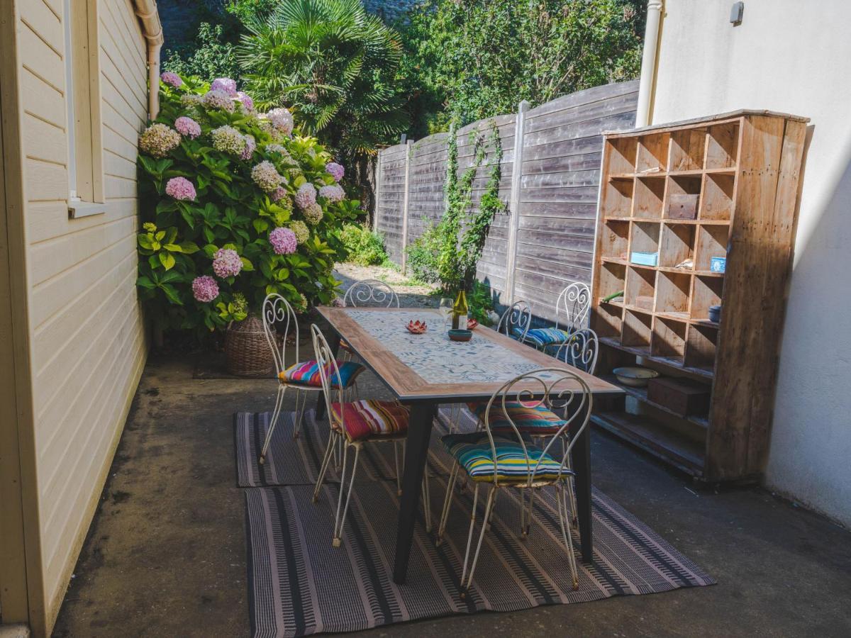 Maison Mitoyenne Avec Jardin Clos Et Terrasse A 200M De La Plage - Vieux Port De Pornic - Fr-1-306-1213 Bagian luar foto