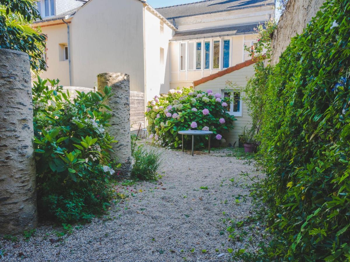 Maison Mitoyenne Avec Jardin Clos Et Terrasse A 200M De La Plage - Vieux Port De Pornic - Fr-1-306-1213 Bagian luar foto